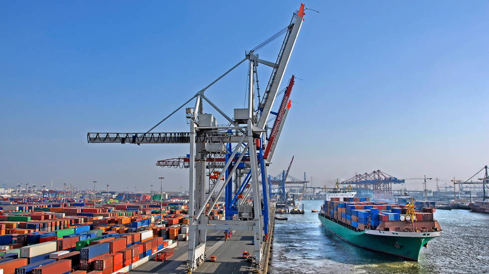 Container Terminal – Hamburg (verweist auf: Ausfuhrkontrolle)