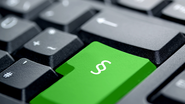 Tastatur mit einer grünen Taste auf der ein Paragraphenzeichen abgebildet ist (verweist auf: Genehmigungen/Verbote)