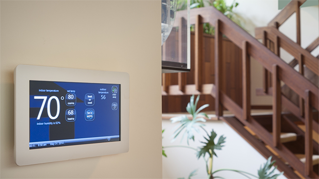 Haus mit Smart-Home Technologie Haus mit Smart-Home Technologie