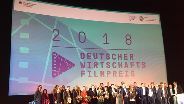 Die Preisträger des diesjährigen Deutschen Wirtschaftsfilmpreises