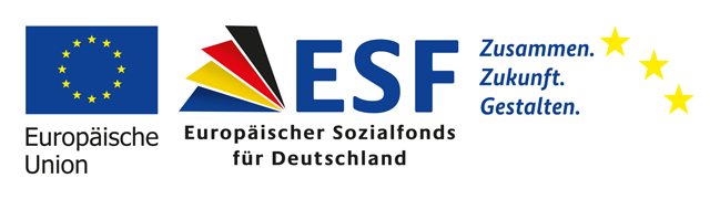 Logo der Europäischen Union und des Europäischen Sozialfonds.