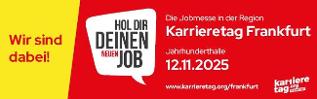 verweist auf: Unsere Teilnahme am Karrieretag Frankfurt am 21. Mai 2025 Karrieretag (verweist auf: Unsere Teilnahme am Karrieretag Frankfurt am 21. Mai 2025)