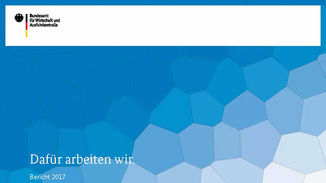 Dafür arbeiten wir. Kurzbericht 2017 Dafür arbeiten wir. Kurzbericht 2017