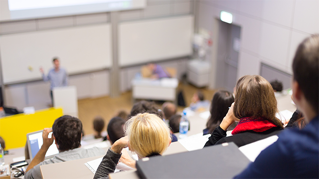 Vortrag an der Universität Vortrag an der Universität