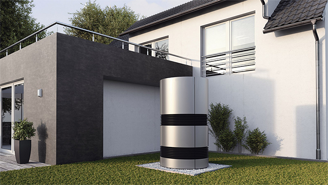 Wärmepumpe im Garten Wärmepumpe im Garten