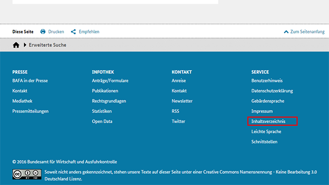 Bild der Fußzeile Inhaltsverzeichnis Bild der Fußzeile Inhaltsverzeichnis