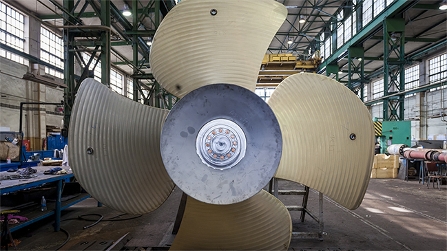 Schiffsschraube Schiffsschraube