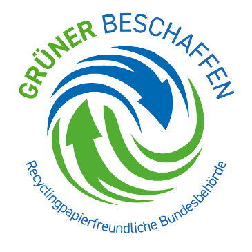 Logo Grüner Beschaffen Recyclingfreundliche Bundesbehörde Logo Grüner Beschaffen Recyclingfreundliche Bundesbehörde