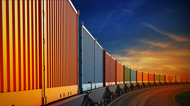 Container train Container train